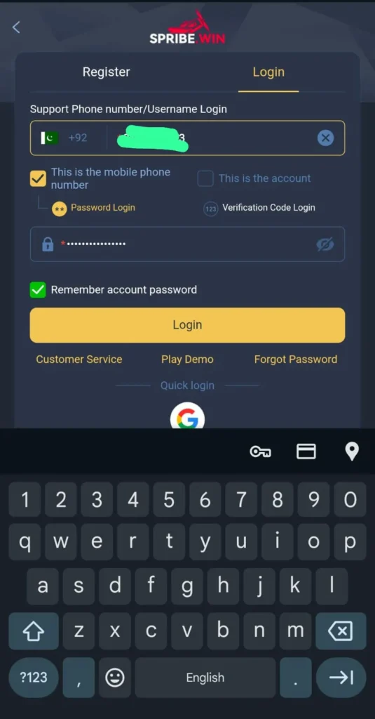 SPRIBE Login and Registration Process (SPRIBE WIN Login) 1 SPRIBE Login
